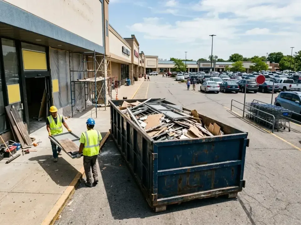 retail-store-renovation-debris-003 — frequently asked questions, Roll-off Dumpster Rentals in Round Lake Beach, IL
